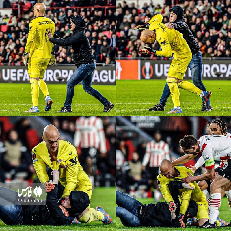 کتککاری جیمیجامپ با دروازهبان سویا +عکس