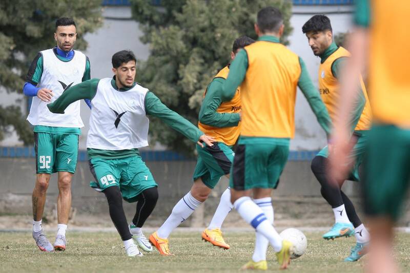 پایان نگرانیها در مورد مهره کلیدی ساپینتو/ ادامه تمرینات انفرادی ۲ بازیکن استقلال +عکس