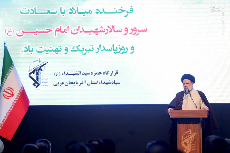 حضور رئیسی در جمع پاسداران سپاه شهدا استان آذربایجان غربی حضور رئیسی در جمع پاسداران سپاه شهدا استان آذربایجان غربی