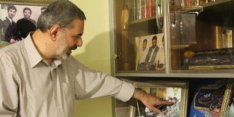 پاسدار جانبازی که هنوز رد زخم بر تناش جاری است+ عکس