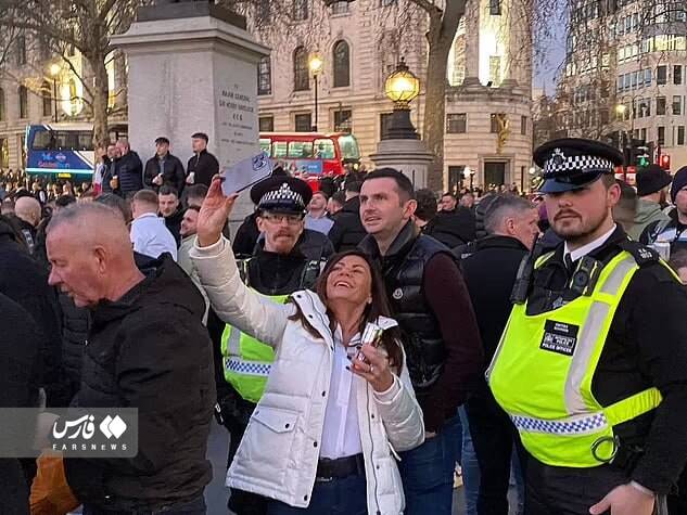 هواداران کلاغها لندن را تسخیر کردند +عکس