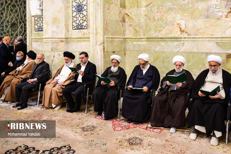 عکس/ مجلس ختم همسر شهید استاد مطهری در قم