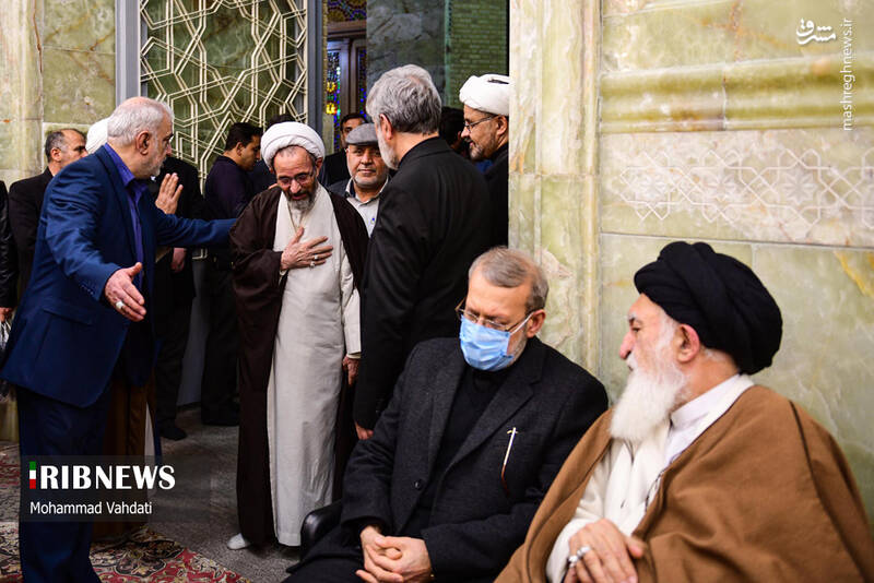 عکس/ مجلس ختم همسر شهید استاد مطهری در قم