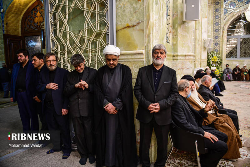 عکس/ مجلس ختم همسر شهید استاد مطهری در قم