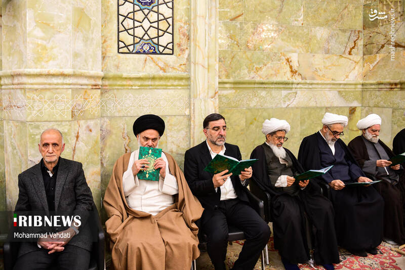 عکس/ مجلس ختم همسر شهید استاد مطهری در قم
