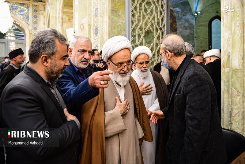 عکس/ مجلس ختم همسر شهید استاد مطهری در قم