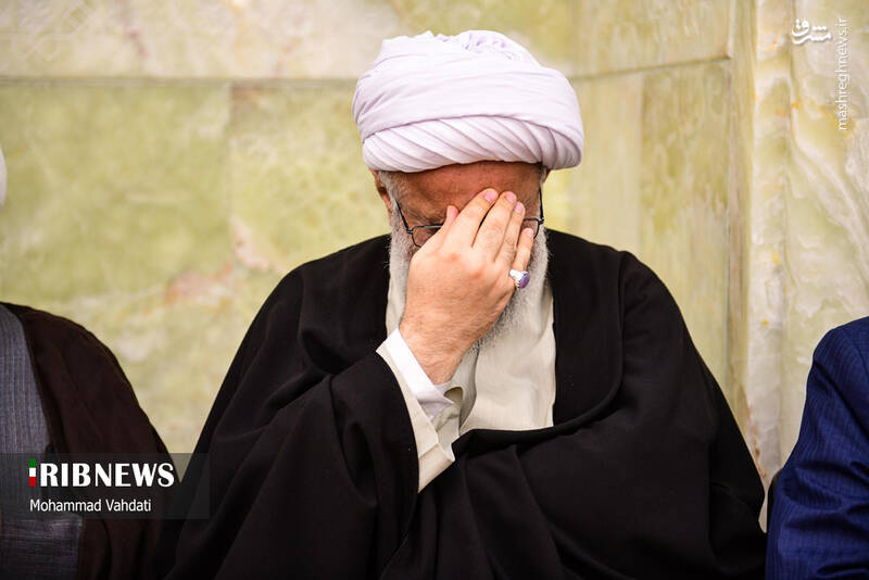 عکس/ مجلس ختم همسر شهید استاد مطهری در قم