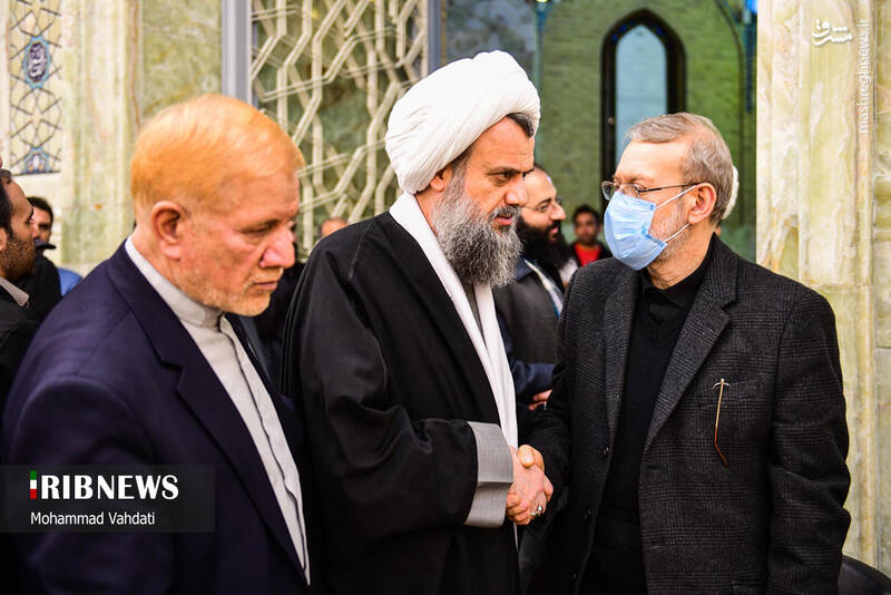 عکس/ مجلس ختم همسر شهید استاد مطهری در قم