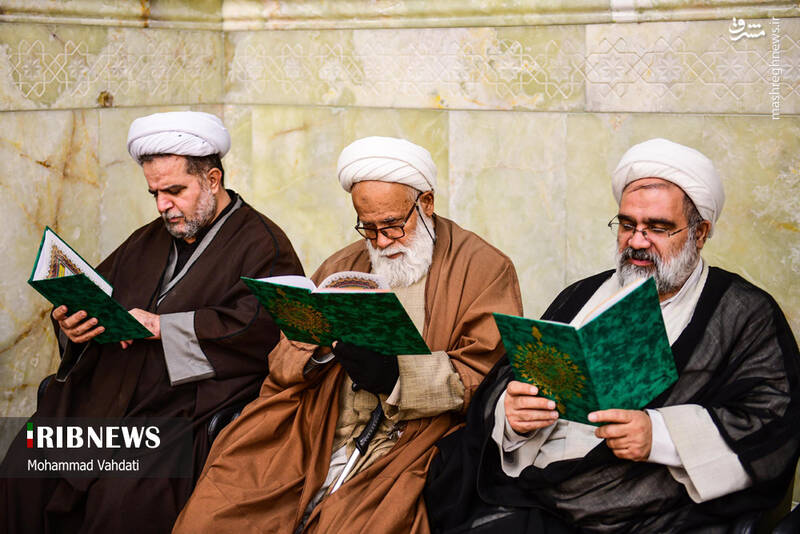 عکس/ مجلس ختم همسر شهید استاد مطهری در قم