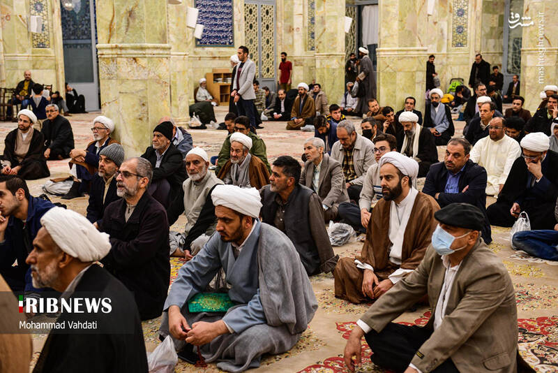 عکس/ مجلس ختم همسر شهید استاد مطهری در قم