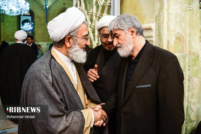 عکس/ مجلس ختم همسر شهید استاد مطهری در قم