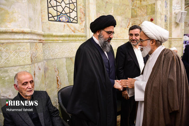 عکس/ مجلس ختم همسر شهید استاد مطهری در قم