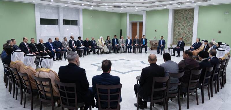 بشار اسد: سفر هیأتهای پارلمانی عربی به سوریه، معانی زیادی برای ما دارد