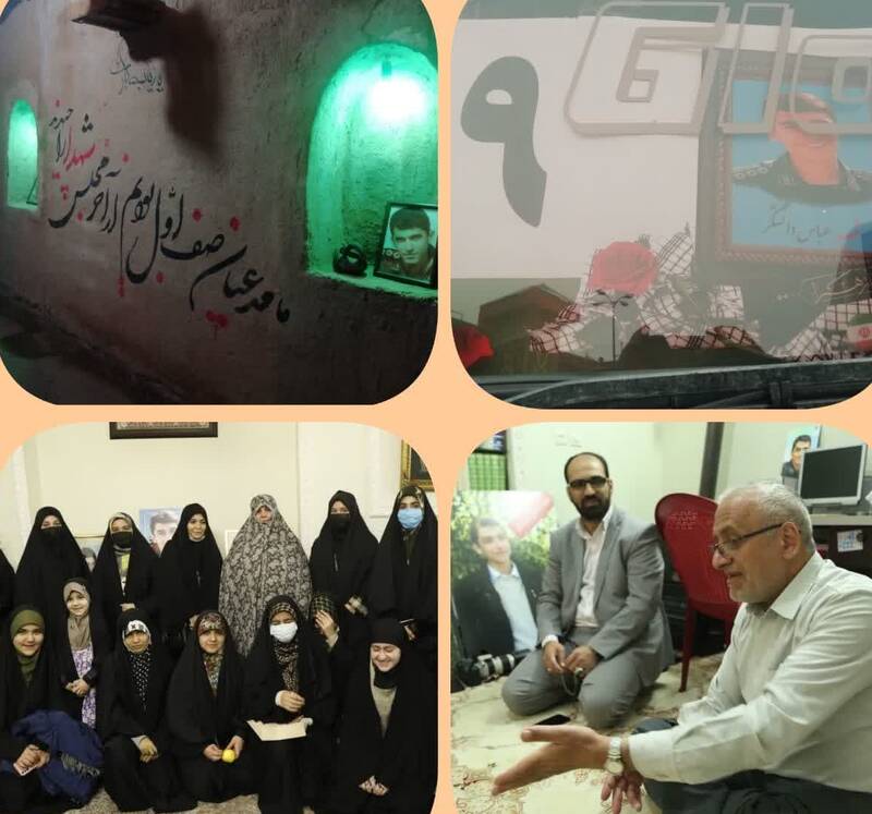 دهه هشتادیها؛ همچنان پای کار شهدا+ عکس