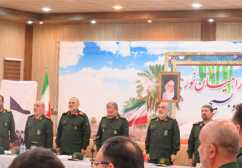 آغاز همایش کاروانهای راهیان نور با حضور فرمانده کل سپاه+ عکس