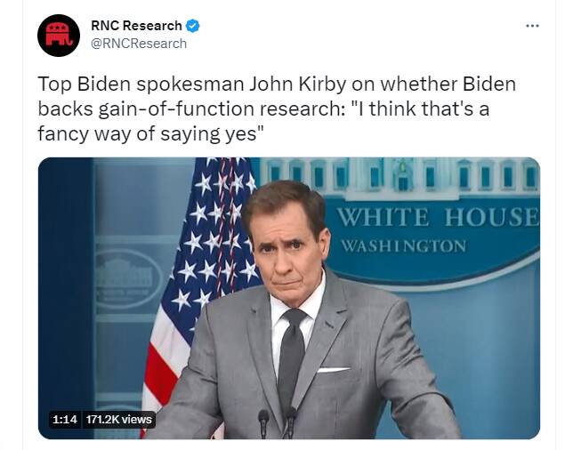 دستیار جو بایدن اعتراف کرد/ دولت آمریکا پشت پروژه ساخت ویروس کووید بود+فیلم و عکس