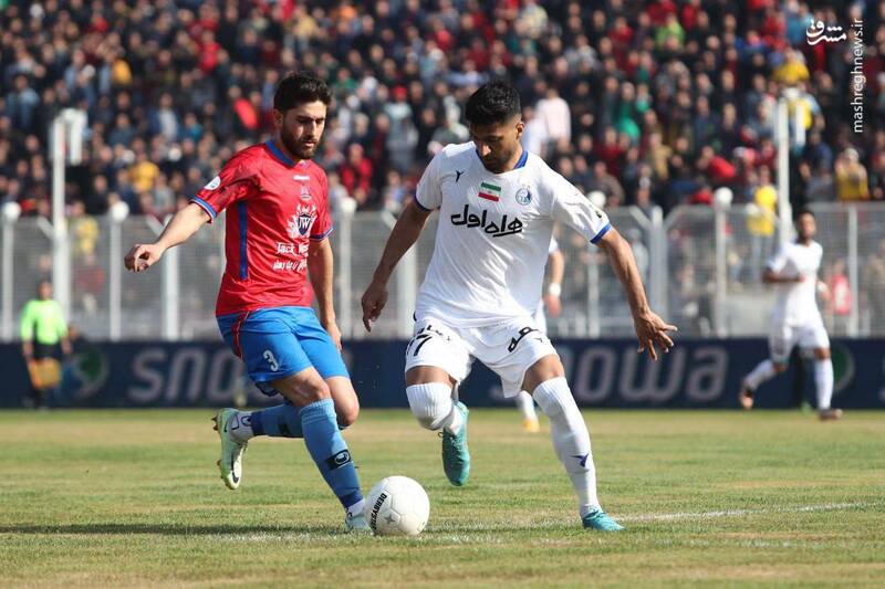 نساجی ترمز استقلال را کشید/ هدیه کلانتری به مدعیان +عکس