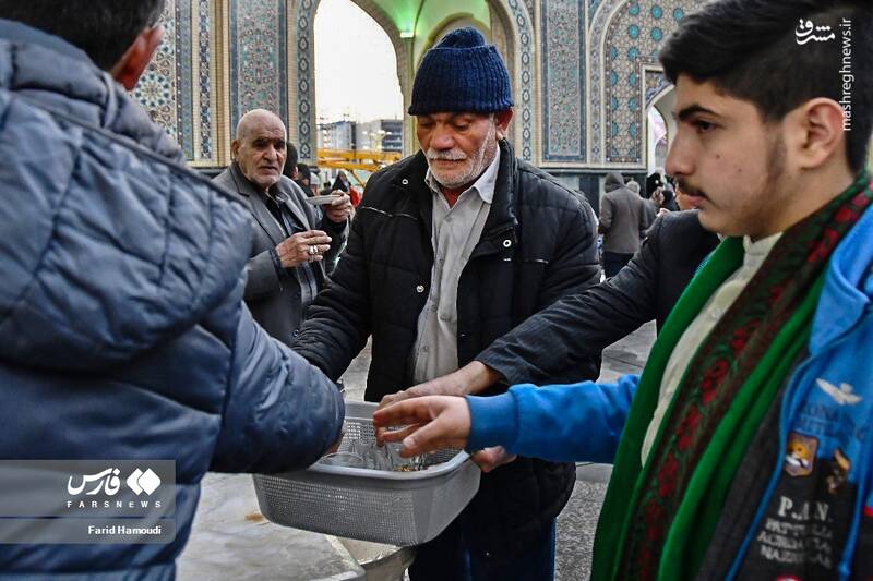 عکس/ چایخانه حضرت رضا(ع)