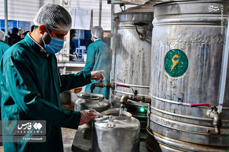 عکس/ چایخانه حضرت رضا(ع)