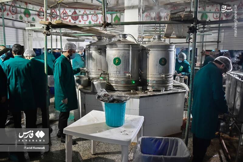 عکس/ چایخانه حضرت رضا(ع)