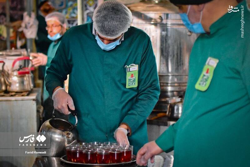 عکس/ چایخانه حضرت رضا(ع)