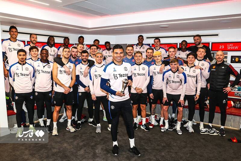 استقبال منچستریونایتد از بازیکن منتخب فیفا +عکس