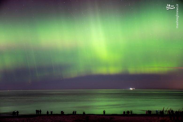 شفق قطبی در دانمارک / 27 فوریه 2023