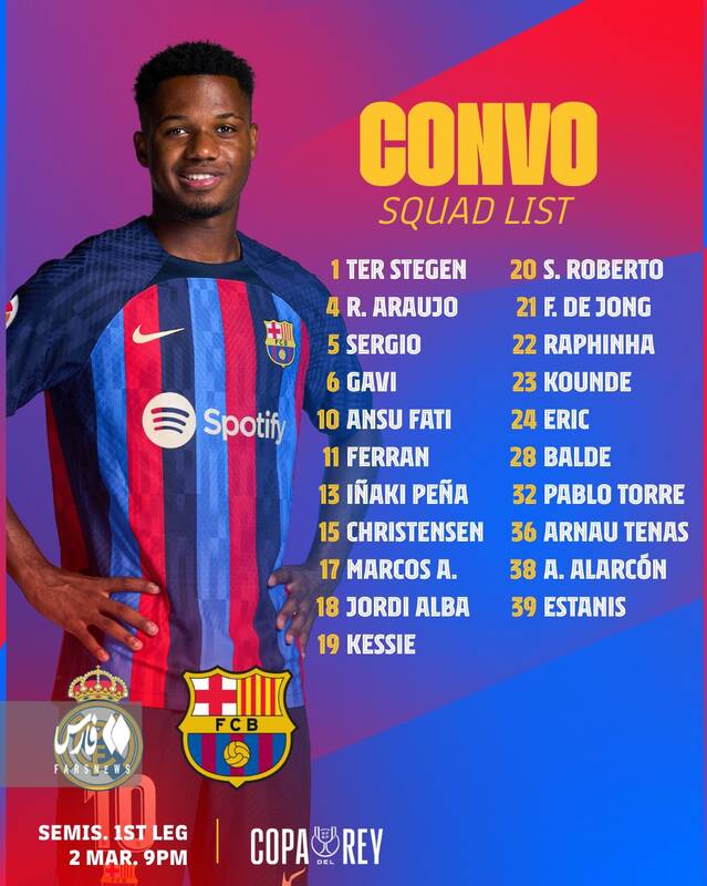 ستاره بارسلونا آماده الکلاسیکو شد +عکس