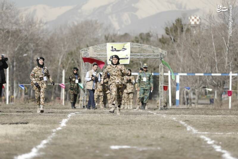 مسابقات سپهبدهای اخلاص نیروی زمینی ارتش (امداد پزشکی بانوان ابهاد نزاجا) برگزار شد.