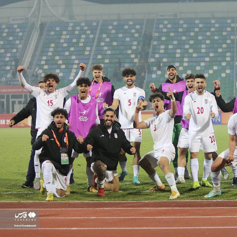 گزارش تصویری از پیروزی جوانان فوتبال ایران مقابل قطر