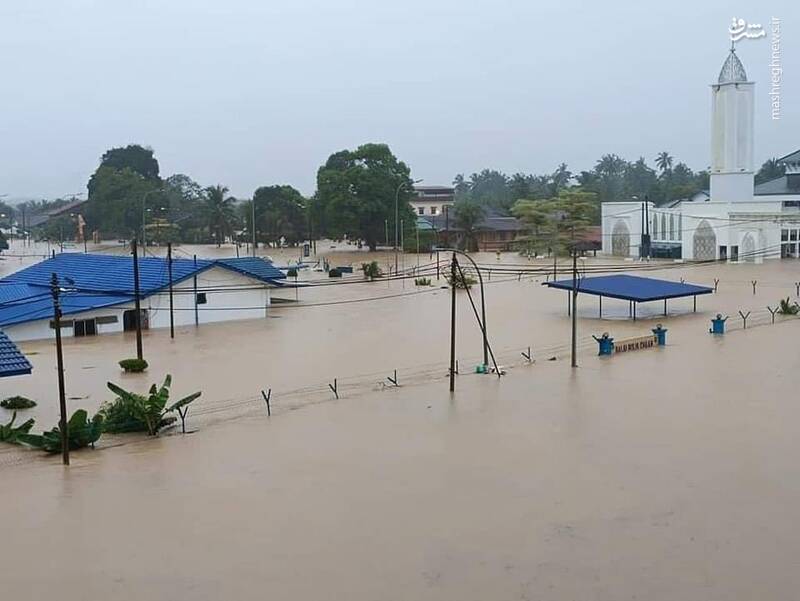 عکس/ سیل ویرانگر در مالزی