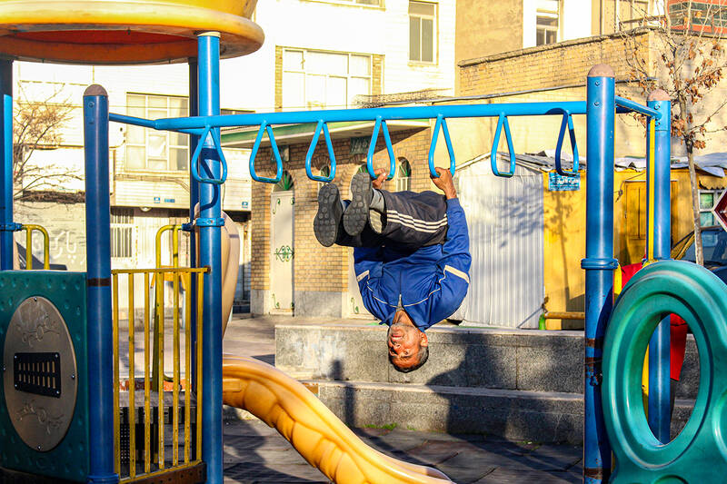 عکس/سالمندان و ورزش صبح گاهی