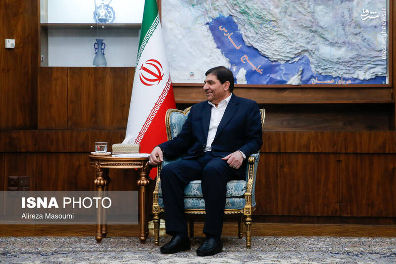 عکس/ دیدار فرستاده پادشاه عمان با مخبر