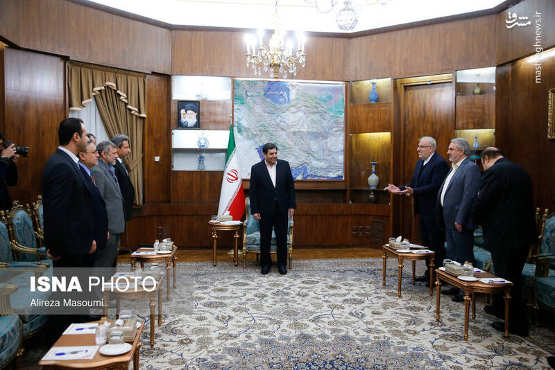 عکس/ دیدار فرستاده پادشاه عمان با مخبر