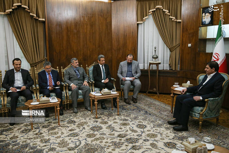 عکس/ دیدار فرستاده پادشاه عمان با مخبر