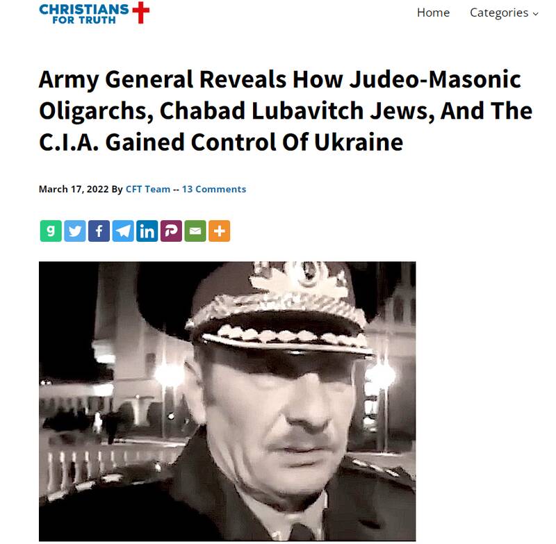 آیا جنگ اوکراین استراتژی «چاباد» برای نسل کشی اسلاوها است؟+عکس و فیلم