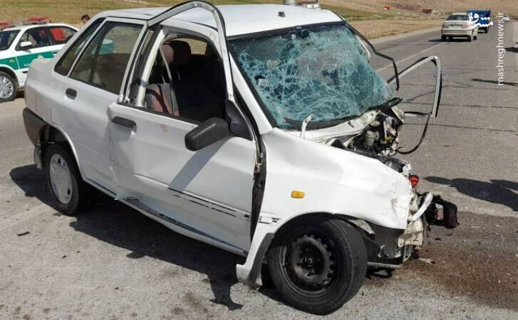 تصادف مرگبار و مچاله شدن خودروها +عکس
