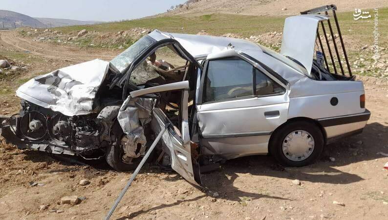 تصادف مرگبار و مچاله شدن خودروها +عکس