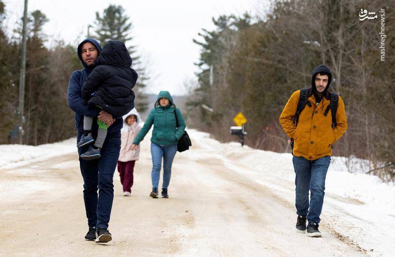 هزاران پناهجو به طور نامنظم از طریق مسیر خاکی بین ایالت نیویورک و استان کبک کانادا به دلیل ناکارآمدی دولت آمریکا و شرایط سخت زندگی به کانادا مهاجرت می‌کنند.