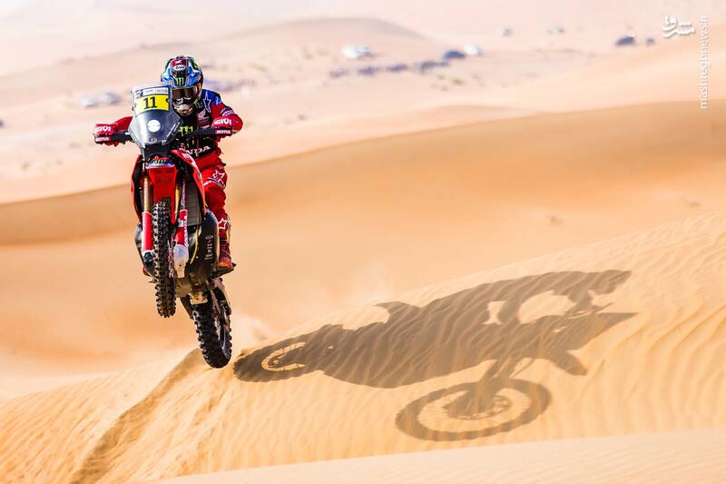 مسابقات موتورسواری در صحرا در ابوظبی - امارات