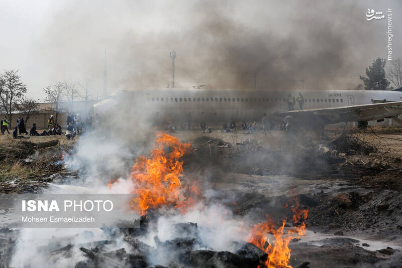 عکس/ مانور طرح اضطراری در فرودگاه مشهد