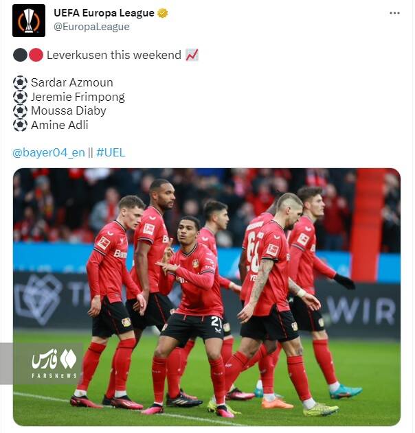 توجه یوفا به درخشش آزمون در بوندسلیگا +عکس