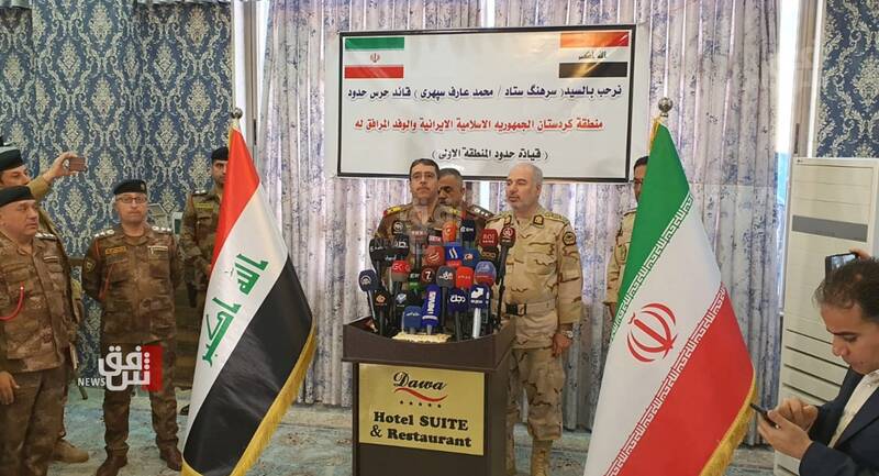 جزئیات نشست فرماندهان مرزبانی ایران و عراق در سلیمانیه +تصاویر