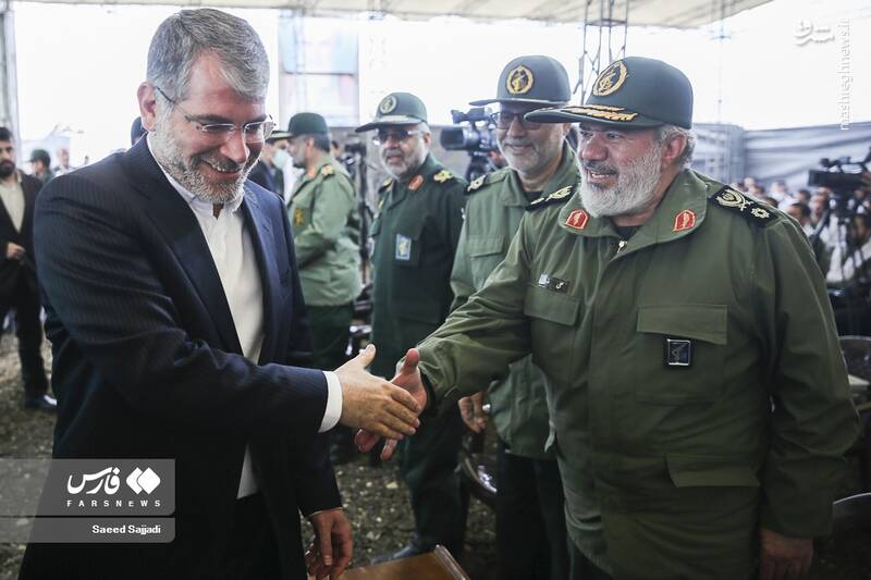 عکس/ مراسم روز درختکاری در سپاه پاسداران