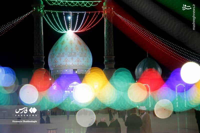 عکس/ چراغانی مسجد جمکران در آستانه نیمه شعبان