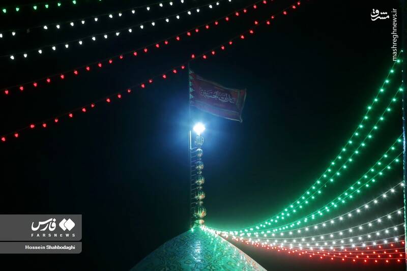 عکس/ چراغانی مسجد جمکران در آستانه نیمه شعبان