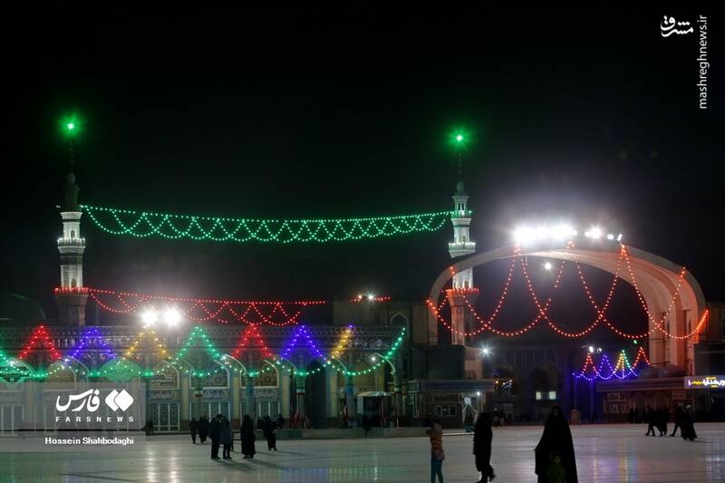 عکس/ چراغانی مسجد جمکران در آستانه نیمه شعبان