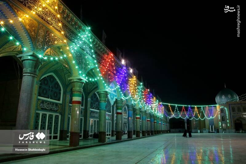 عکس/ چراغانی مسجد جمکران در آستانه نیمه شعبان