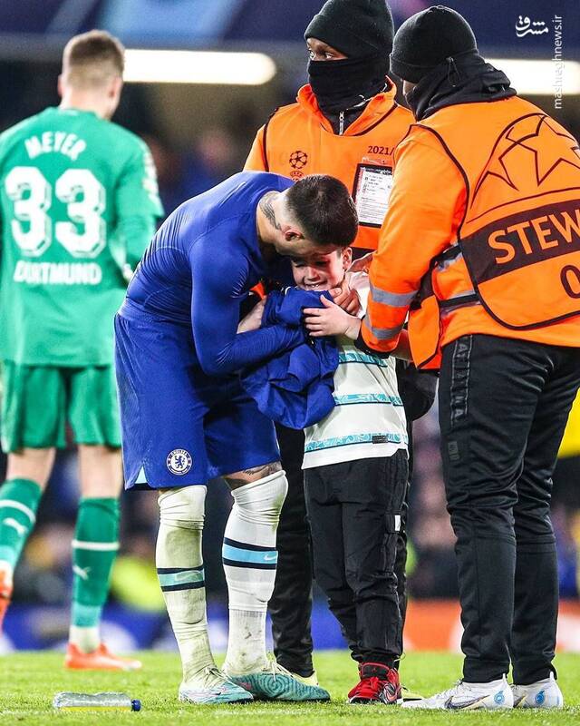 هدیه پدیده جام جهانی به جیمی جامپ کوچک +عکس