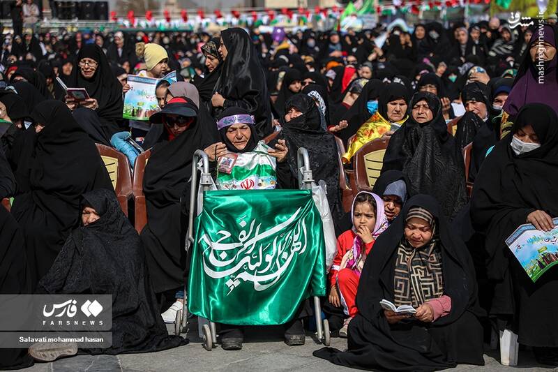 عکس/ اجتماع منتظران ظهور در مشهد